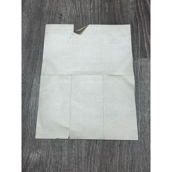 Vintage  Promotional Letter from Health Supply Centre April 30, 1937 - Picture 7 of 7